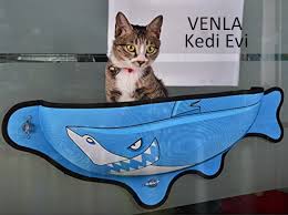 Venla Cama Yapisan Vantuzlu Kedi Yatagi Kediyatagi Kediyataklari Venla Kedi Mavi Kediler Canta