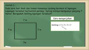 Pelajaran matematika sebenarnya tidak terlalu sulit jika kita selalu melatih intelengsi kita. Cara Menyelesaikan Soal Cerita Tentang Keliling Bangun Datar Youtube