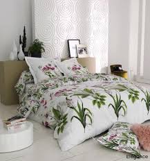 elegance percale de coton en 2021 parure de lit decor de lit housse de couette