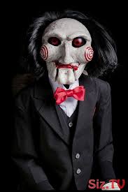 Jigsaw ein film von michael spierig und peter spierig mit matt passmore, tobin bell. Saw 8 Kinostart Von Jigsaw Halloweenmakeuppennywise Jigsaw Kinostart Von Animated Halloween Props Jigsaw Halloween Saw Billy