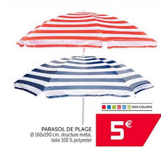 Offre Parasol De Plage Chez Gifi