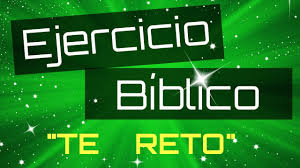 Ideas para programas de iglesia thclips.com/video/qpknw107czm/วีดีโอ. Ejercicio Biblico 1 Te Reto Youtube