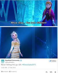 Black And Blue Vs White And Gold The Internet S Best Responses To The Blue Black White Gold Dress Debate Muchmusic Com Blog Funny Dresses Blue And Gold Dress White Gold Dress