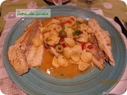 Filets De Bar A L Italienne Pasta Recette Italien Poisson