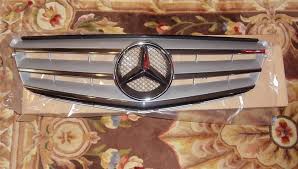 Genuine Oem Mercedes Benz C Class Front Radiator Grill Silver A20488000239744 Oemmercedesbenz Benz C Mercedes Benz Mercedes