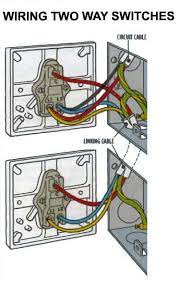 There is another wire connector securing the 14/3 white wire to the 14/2 white wire of the light cable. Electrics Two Way Lighting