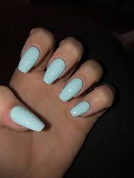 Ice Blue Acrylic Nails Blue Nails Mint Acrylic Nails Purple Acrylic Nails
