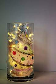 Basteln mit kindern im kindergarten. Diy Basteln Mit Kindern Weihnachtliches Windlicht