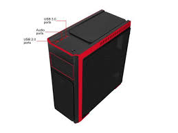 Atx mid tower, black/red, steel / tempered glass compare specs. Diypc Diy Tg8 Br Black Red Dual Usb3 0 Steel Tempered Glass Atx Mid Tower Gaming Computer Case W Tempered Glass Panels Front Top And Both Sides And Pre Installed 3 X Red 33led Light Fan Newegg Com