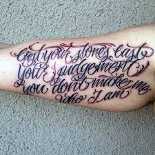 I hope it'll give you some ideas on. Mens Bicep Quote Tattoos Novocom Top