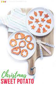 Sweet Potato Christmas Bites Healthy Christmas Snacks For Kids Recipe Healthy Christmas Snacks Kid Friendly Christmas Recipes Christmas Snacks
