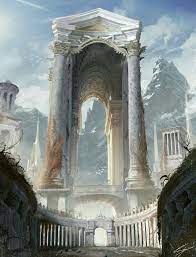 Pelengkung kemenangan arc de carrousell ini ternyata mulai dibangun juga pada tahun yang sama dengan arc de triomphe, yaitu tahun 1806, namun selesainya lebih cepat. Atlantic The Last Civilaztion Kontrak Noveltoon Season 1 Pemandangan Khayalan Karya Seni Fantasi Pemandangan Anime