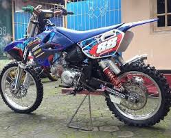 Bebek Modif Jupiter Z Grasstrack Ala Motor Cross Terbaru Keren Pembalap Motor Trail Motor