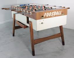Vintage Foosball Table Made In Germany Play The Room Rocket Century Foosball Tables Foosball Table Foosball Table Design