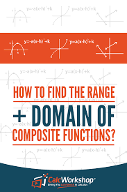 How To Find The Domain Range Of Composite Functions Precalculus Math Methods Learning Math