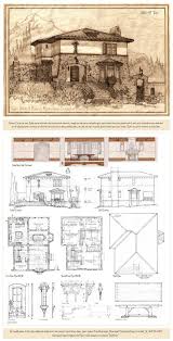 Below are 19 best pictures collection of house plans with towers photo in high resolution. House 309 Portrait And Plan Architecture Drawing Vintage House Plans How To Plan