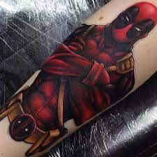 Get daily tattoo ideas on socials. 24 Deadpool Tattoos On Sleeve