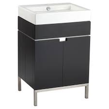 A decorative vessel bowl sitting on a piece of imperial white marble counter top bring contrast effect and draw focus. Studio 22 Inch Vanity American Standard