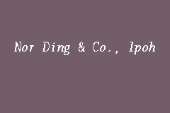 Lift your spirits with funny jokes, trending memes, entertaining gifs, inspiring stories, viral videos, and so much. Nor Ding Co Ipoh Legal Firm In Ipoh
