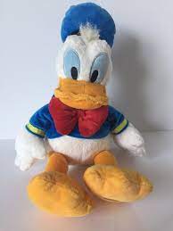 Mc Donald Duck 18 Disney Store Plush Stuffed Animal Large Soft Toy Sewn Eyes Ebay Disney Stuffed Animals Disney Plush Plush Stuffed Animals