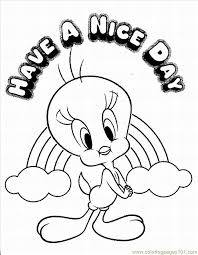 Most people will know about tweety. Free Printable Tweety Bird Coloring Pages Coloring Home