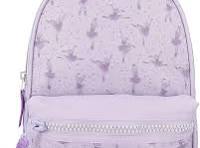 Depesche 12250 TOPModel Rucksack für Kinder in Lila, mit Ballet-Muster und  Glitzer-Reißverschluss, Tasche mit verstellbaren Trägern, Mehrfarbig : ...