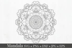 Every week we add new premium graphics download file/s Mandala Ornament Monogram Svg Graphic Graphic By Alyviaskye Creative Fabrica
