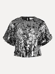Selected Sequin Top Tana