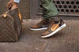 Check spelling or type a new query. Off Louis Air Jordan 1 Ein Neues Custom Biest Grailify