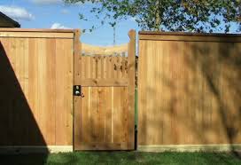 By default the gate is locked. Wood Gates Houston Tx Texas Fence
