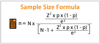 sample size formula examples how to calculate sample size