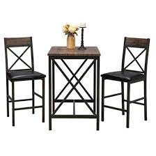 Product titlemodern bar table and chairs set, 3 pcs counter dinin. China 3 Piece Pub Table Set Bar Table For Kitchen Dining Room Set Furniture China Bar Height Table Pub Table And Chairs