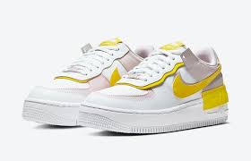 Nike Air Force 1 Shadow White Yellow Cj1641 102 Release Date Sbd