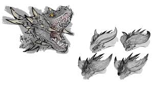 Nergigante Head Concept Artwork From Monster Hunter World Art Artwork Gaming Videogames Gamer Gameart Co Kaiju Design Monster Hunter Art Monster Hunter