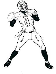 Football Player Coloring Page Free American Football Is Often Associated With Rugby Because The Way Football Coloring Pages American Football Football Players