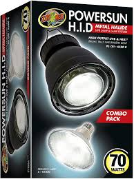 Amazon Com Zoo Med Powersun H I D Metal Halide Uvb Lamp Lamp Fixture Pet Supplies