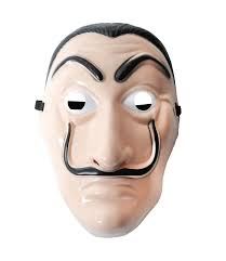 Money heist designs, themes, templates and downloadable graphic elements on dribbble these pictures of this page are about:money heist mask illustration. Money Heist Dali Mask Costume Wonderland