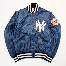 Vintage Mlb Major Legue Baseball New York Ny Yankees Navy Blue Baseball Varsity Stadium Sutajan Jacket Size S Jackets Yankees Ny Yankees