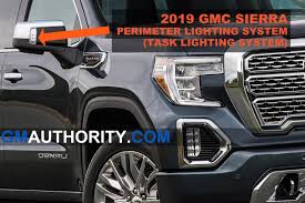Replacement led bulbs are a simple way to improve the look and styling of the vanity mirror lights on your gmc sierra 1500. 2019 Sierra Introduces New Perimeter Lighting Gm Authority