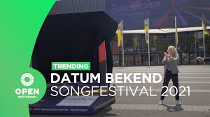 Dit maakte edsilia vrijdagavond in beau definitief bekend. Datum Eurovisie Songfestival 2021 Bekend Trending Youtube
