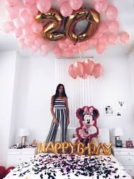 20th Birthday Decoration Ideas For Her Insta Princesssjenna Birthday Room Decorations Birthday Room Decorations Birthday Room Surprise Birthday Photoshoot