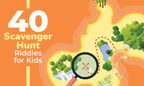 They can tax your brain surprise your senses and make you laugh. 40 Scavenger Hunt Riddles For Kids Kid Activities