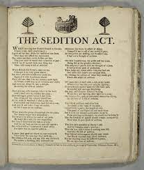 Proponents claimed they were designed to protect the united states from alien citizens of enemy powers and to stop seditious attacks from weakening the. The Alien And Sedition Acts History Teaching Institute