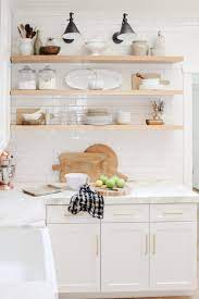 There's just something so soothing about the thought of cooking in a space like these. Kitchen Shelf Styling Ideas For Fall Modern Glam
