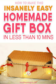 To make the bottom of the gift box, you'll do all the same steps, but this time, you'll first need to trim two of the adjacent sides 1/8″ so that the gift box will be slightly smaller and will fit this would be a cute and personalized way to gift money or gift cards too. Insanely Easy Diy Gift Box You Can Make In Under 10 Mins Even With Toddlers