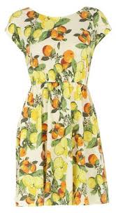 I Would Rock This Lemon Print Dress Clothes Design Fashion