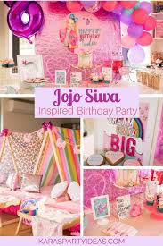 7th Birthday Party Theme Ideas For Boy Jojo Siwa Inspired Girly Birthday Party Kara S Party Ideas Girly Birthday Party Jojo Siwa Birthday Girls Birthday Party Themes