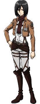 Mikasa Ackerman Attack On Titan Costume Mikasa Anime Mikasa Ackerman Cosplay