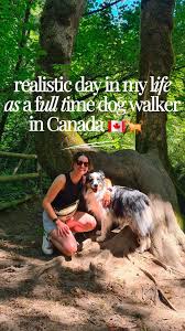 Another realistic day in my life as a full-time dog walker in Canada  🇨🇦🐾🌲 Muddy boots, happy tails, car cuddles and a whole lot of fresh  air. It’s not glamorous. It’s unusual. But it’s mine ❤️🥹, ...