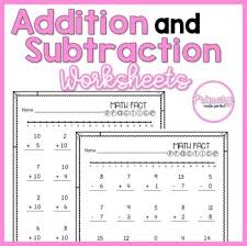 The maths worksheets for class 1 pdf are printable worksheets. Addition First Grade Worksheets Teachers Pay Teachers
